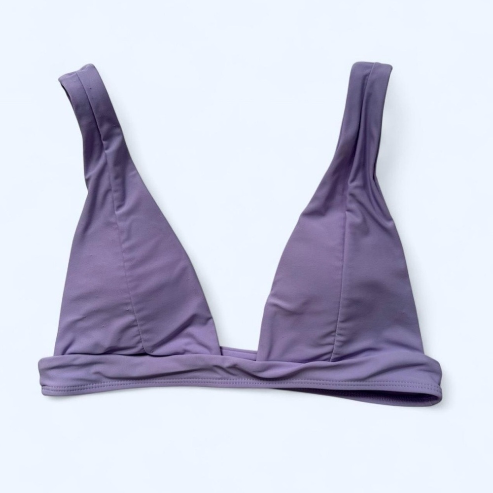 Shein Bikini Top in Purple Size Small